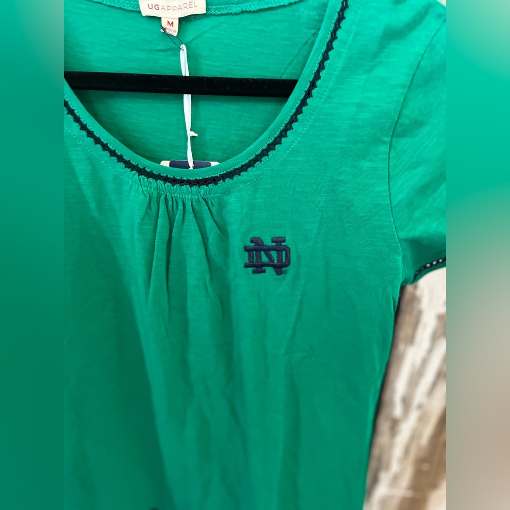 Notre Dame Womens UG APParel top/ Tunic NWT - Picture 3 of 6